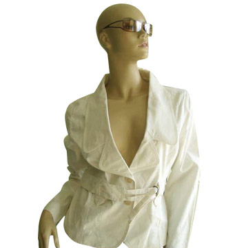 Linen/Viscose Elastic Blouse (Linen/Viscose Elastic Blouse)