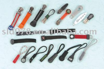 zipper slider and puller (curseur de fermeture éclair et extracteur)