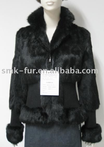 Rabbit fur jacket (Кролика полушубок)