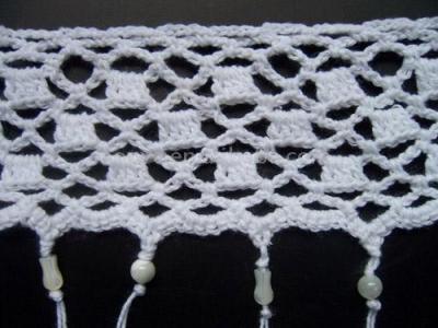Crocheted Cotton Lace (Хлопок крючком кружево)