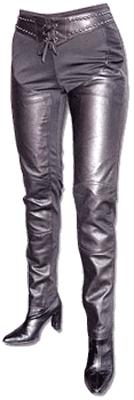 Leather Motorcycle Chap (Leather Motorcycle Chap)
