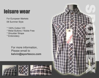 Men`s L/S check shirt (Men`s L/S check shirt)