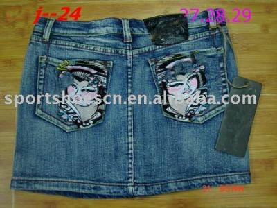 fashion jean skirts