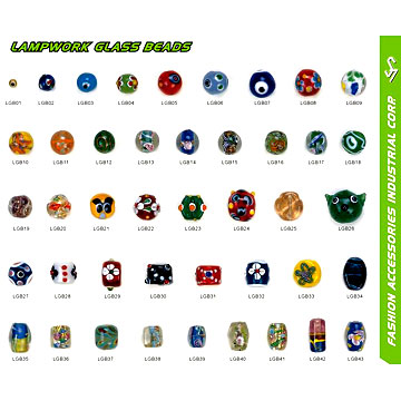 Lampwork Glass Bead (Murano Glas Bead)