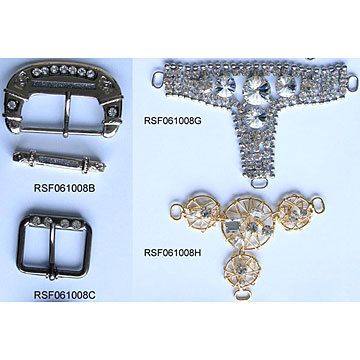 Rhinestone Buckle %26 Chain (Rhinestone пряжка 26% Сеть)