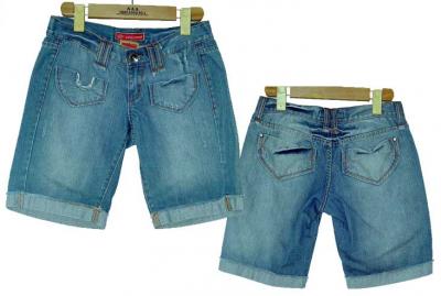 ladies` short jeans (ladies` short jeans)