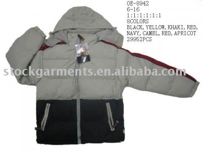 stock child`s padding jacket (stock child`s padding jacket)