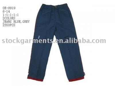 The children`s pants stock (The children`s pants stock)