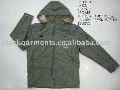 stock men`s jacket(OE-8870) (stock men`s jacket(OE-8870))