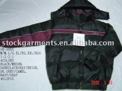 The man`s jacket stock (The man`s jacket stock)