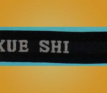 Jacquard elastic webbing (Jacquard sangles élastiques)