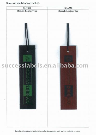 Recycle Leather Tag (Recycle Leder Tag)