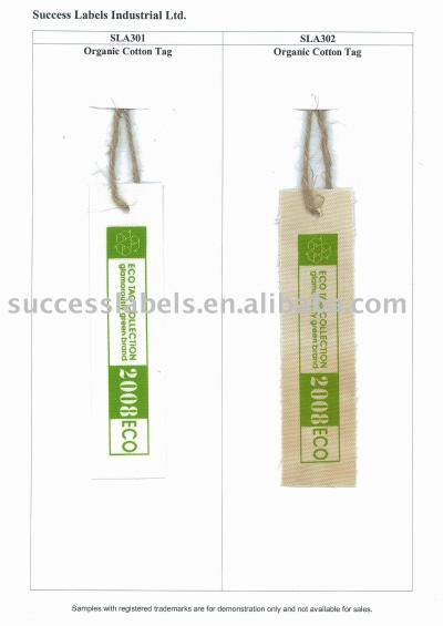 Organic cotton tag (Bio-Baumwolle Tag)