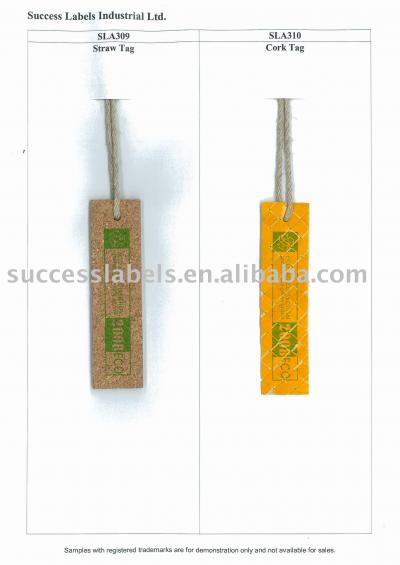 Straw %26 Cork tag (Straw% 26 Cork tag)
