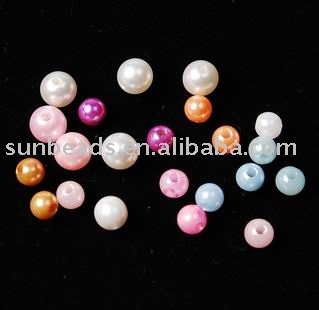 various beads,acrylic beads,polyester beads (diverses perles, perles acryliques, des perles de polyester)