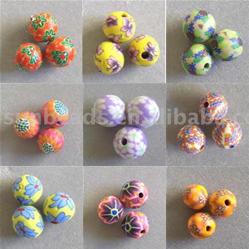 fimo beads (perles fimo)