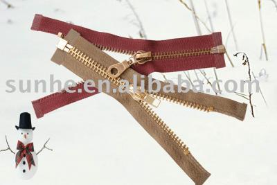 Metal Long Chain and Finished Zipper (Metal à longue chaîne et finis Zipper)