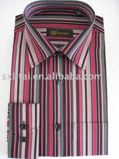 men`s stripe shirt (men`s stripe shirt)