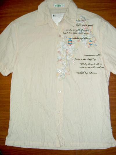 Men`s casual shirts (Men `s chemises sport)