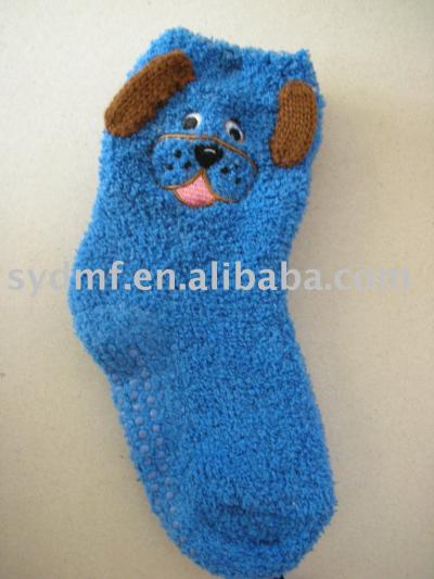 knitted socks (вязанные носки)