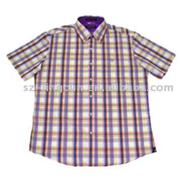 Men`s Grid Shirt (Men`s Grid Shirt)