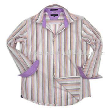Men`s Stripe Shirt (Men`s Stripe Shirt)