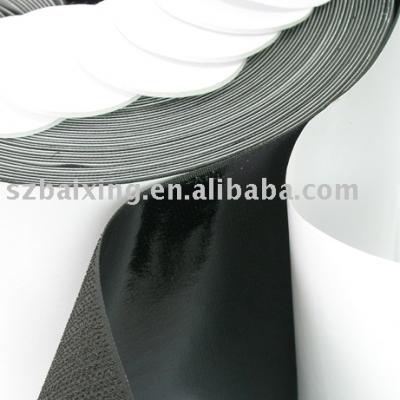 Mushroom head tape with back glue