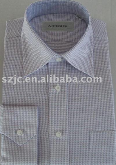 LS formal lilac check shirt (Formelle LS chemise à carreaux lilas)