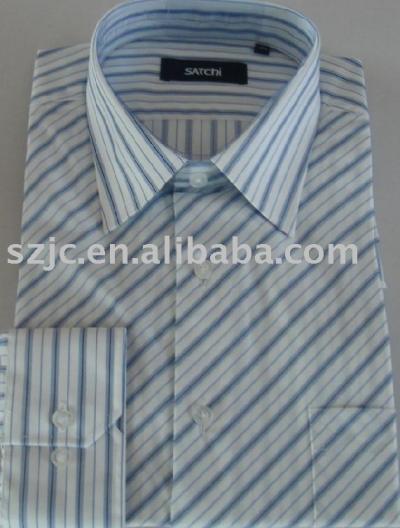 LS formal Multi Striped shirt