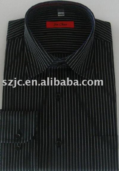 LS formal Multi Striped shirt
