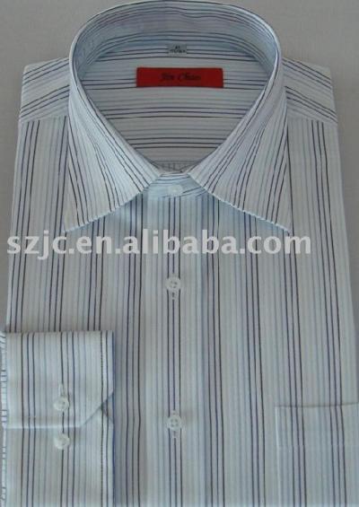 LS formal Multi Striped shirt