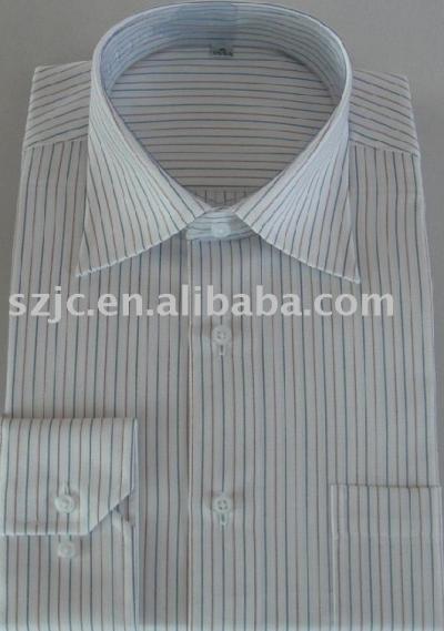LS formal Multi Striped shirt
