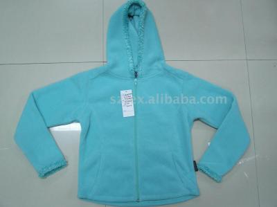 luster polar fleece girl hoody jacket