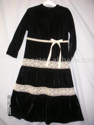 spandex velour skirt (Spandex-Rock Velours)