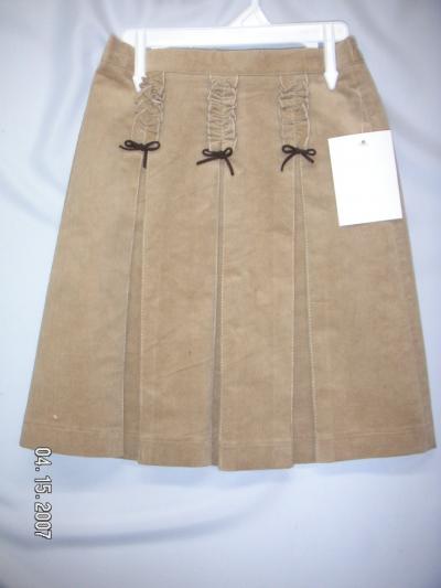 spandex cotton corduroy skirt (Spandex Baumwolle Kordsamtrock)