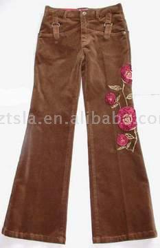 Ladies` 100% cotton trousers (Ladies `100% Baumwolle Hosen)