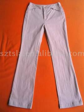 Ladies` 100% cotton trousers (Ladies `100% Baumwolle Hosen)
