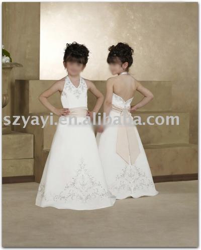 2008 cute flower girl dress (2008 cute Blumenmädchen Kleid)