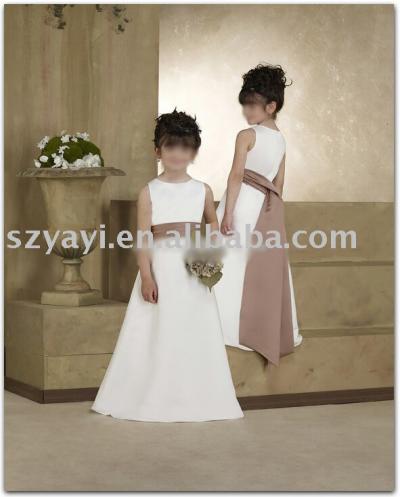 2008 cute flower girl dress (2008 cute Blumenmädchen Kleid)