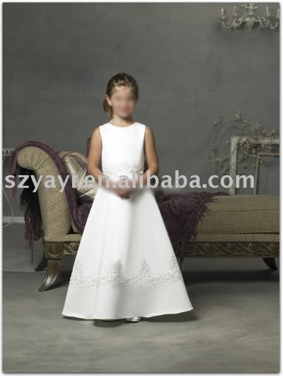 2008 cute flower girl dress (2008 cute Blumenmädchen Kleid)