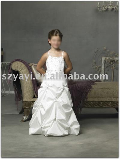 2008 cute flower girl dress (2008 cute Blumenmädchen Kleid)