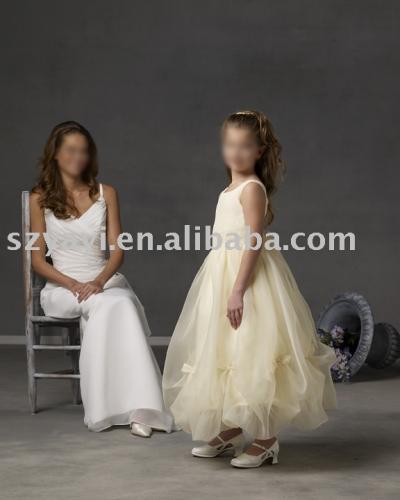 2008 cute flower girl dress