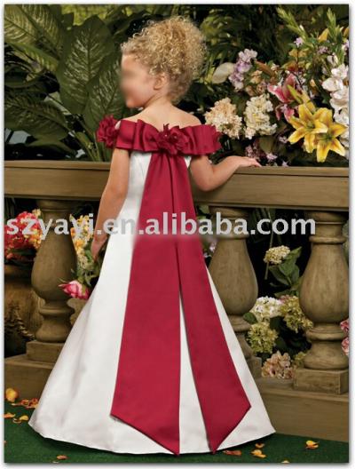 2008 cute flower girl dress