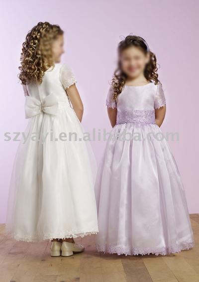 2008 cute flower girl dress (2008 cute flower girl dress)