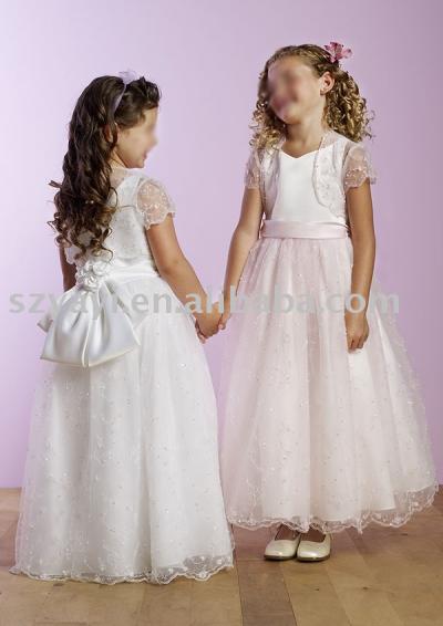 2008 cute flower girl dress (2008 cute flower girl dress)