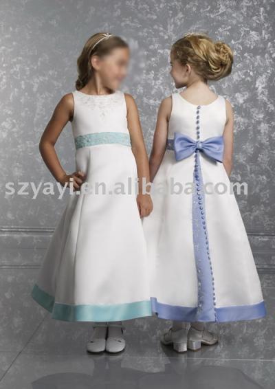 2008 cute flower girl dress (2008 cute flower girl dress)