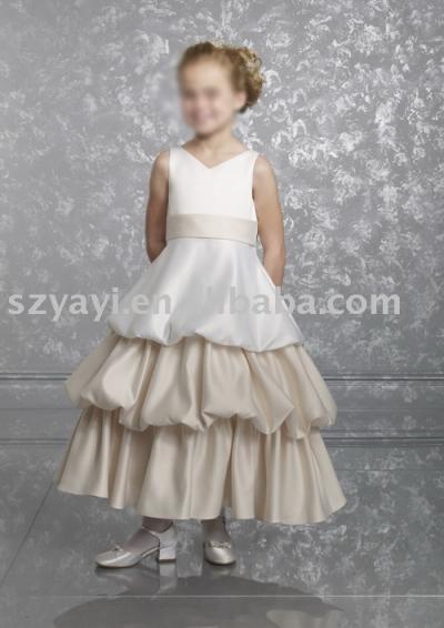 2008 cute flower girl dress (2008 cute flower girl dress)