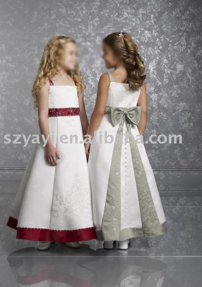 2008 cute flower girl dress