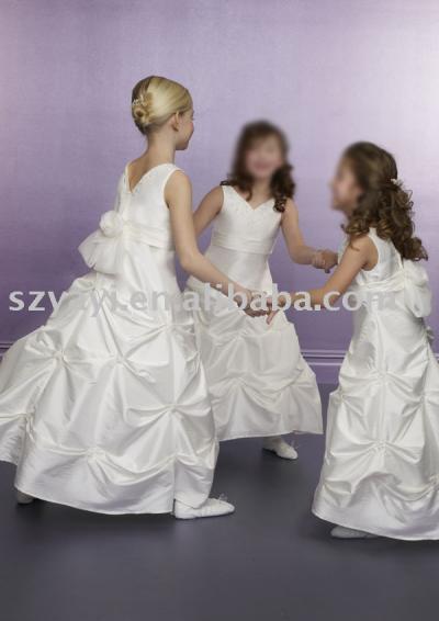 2008 cute flower girl dress (2008 cute flower girl dress)