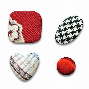 Fabric Covered Buttons (Stoff bezogene Knöpfe)